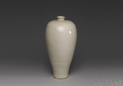 图片[2]-Meiping vase with incised lotus decoration, Ding ware, Northern Song dynasty, 11th-12th centuries-China Archive